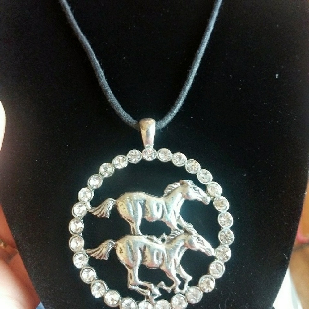 Running Stallion Pendant necklace